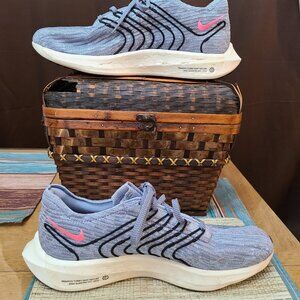 Men's Nike ZoomX Pegasus Turbo NEXT Nature Ashen Slate Pink Spell Size 10.5